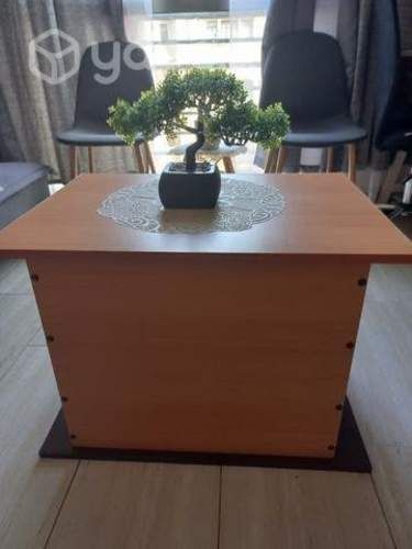 Mesa tipo baul de melamina