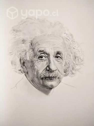 Dibujo Albert Einstein