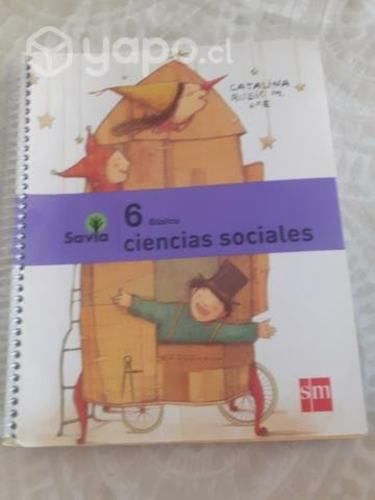 Libro 6 basico ciencias sociales santillana