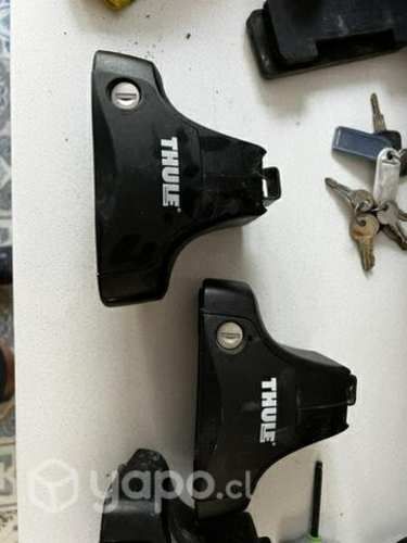 Base barras Thule 754 con kit 1691 honda crv