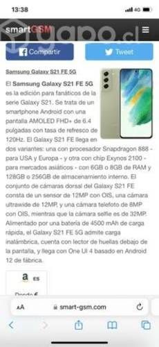 Samsung S21 FE 5G