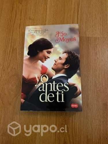 Libro Yo antes de ti"