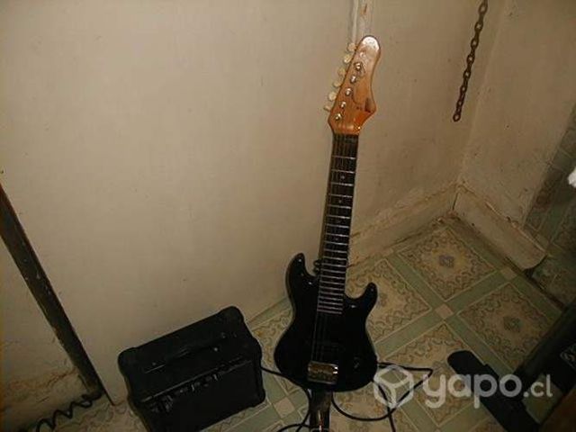 Guitarra electrica miniatura 75 cms