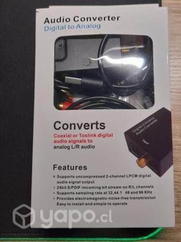 Convertidor de Audio: Coaxial digital a L/R