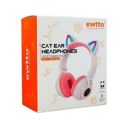 Audífonos de gato con Bluetooth Ewtto