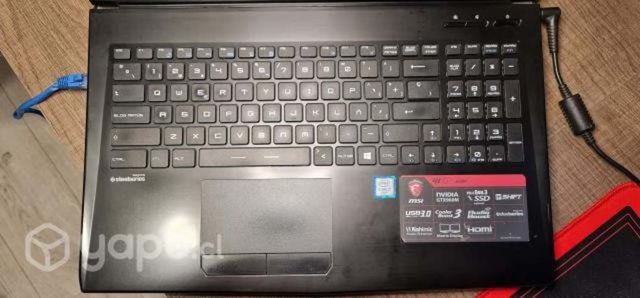 Notebook MSI GL62 6qf