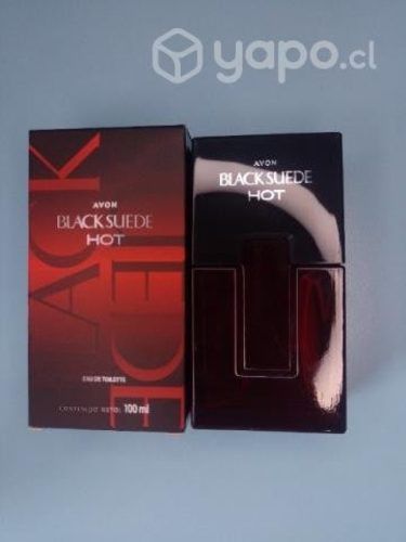 Nuevo Black suede hot Avon