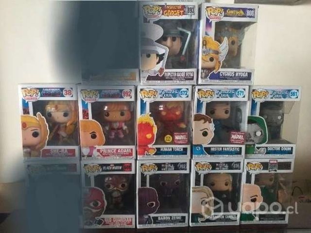 11 funko pops marvel heman gadget caballeros hero