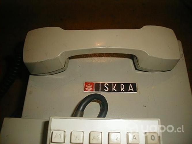 Telefono antiguo de disco marca ISKRA