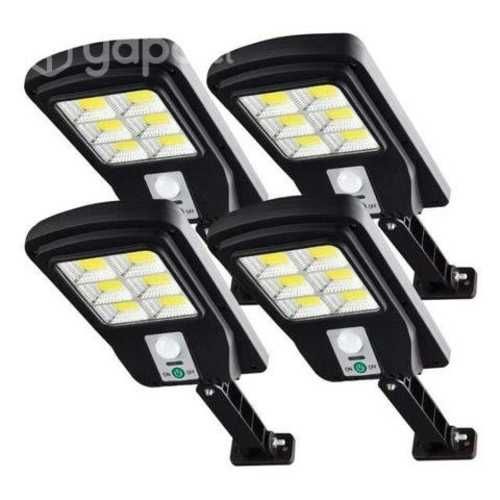 Pack de 4 Focos Solares Con Sensor de Movimiento