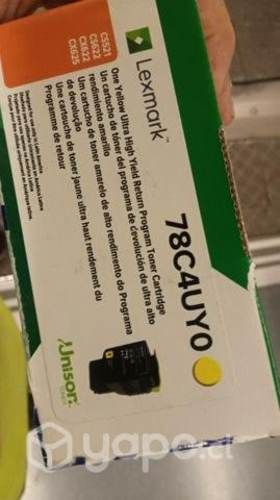 Toner Lexmark 78c4uy0 y colores originales de alta