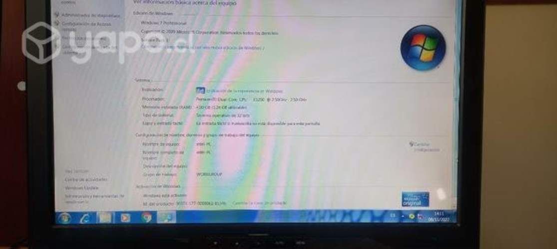PC windows 7 4 GB RAM Grab / Lect DVD