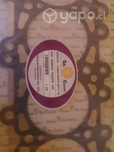 Navara original japonesa Empaquetadura culata