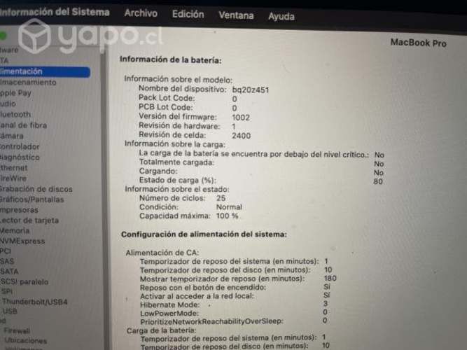 Macbook Pro M1 Touch Bar