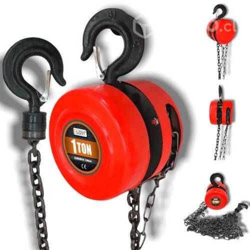 Tecle Manual De 1 Tonelada Con Cadena 3 Metros, Ma