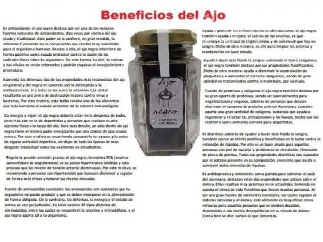 Ajo Negro Artesanal