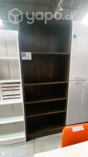 Estante librero 4 repisas cafe marca tvilum