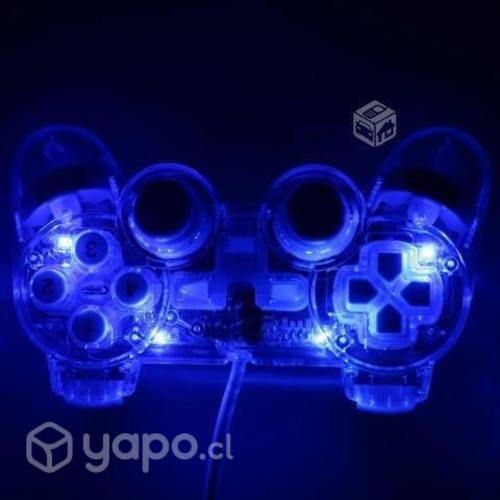 Control Joystick Mando Alambrico Transparente USB