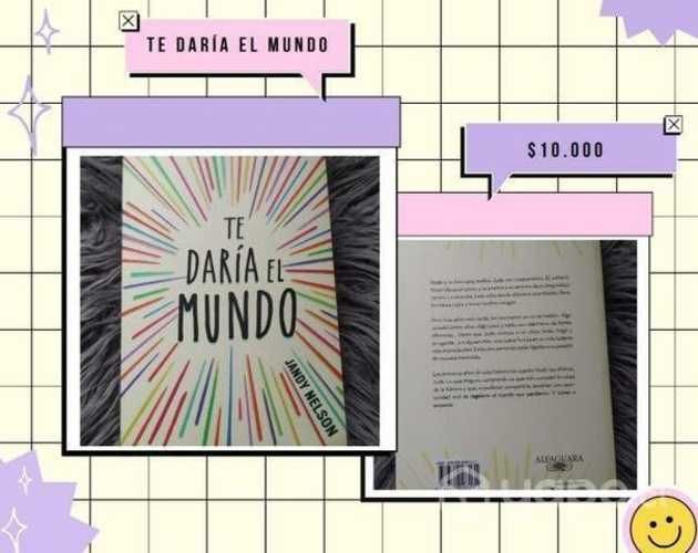 Libro: "Te daría el mundo"