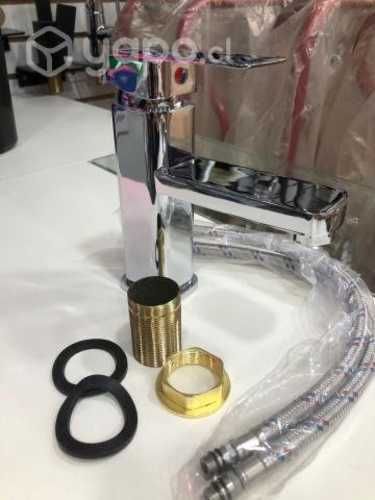 Monomando para Lavamanos Cromado