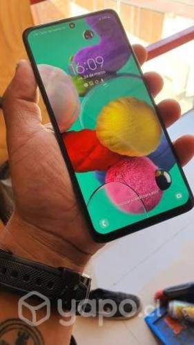Galaxy A51 celeste como nuevo