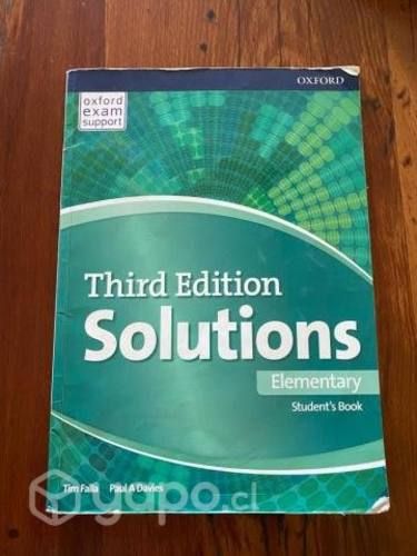 Libro de Ingles Third Edition "Solutions"
