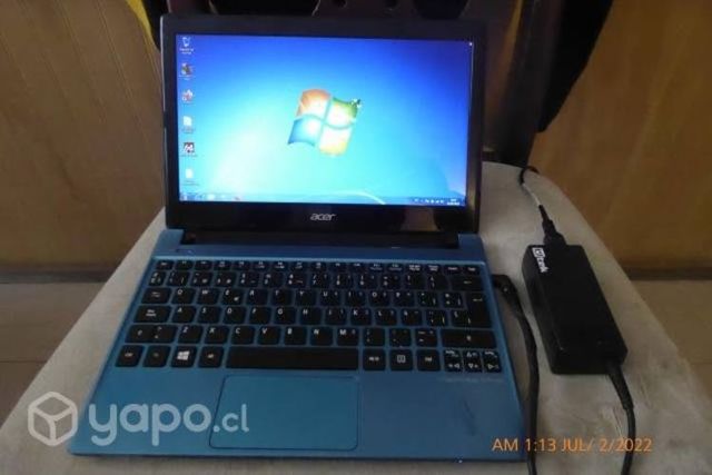 Notebook pequeño acer 11 pulgadas