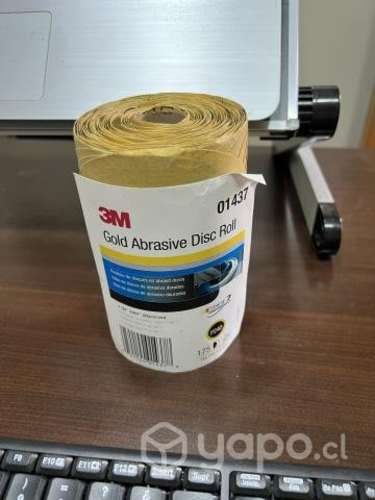 3M 01437 Stikit Gold - Rollo de disco de grano P24
