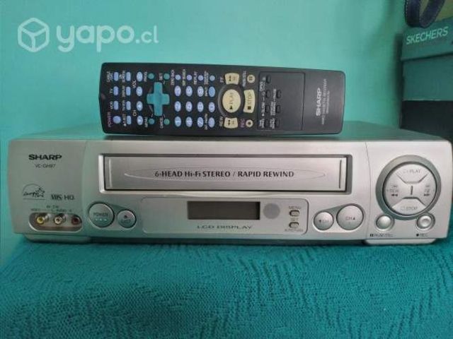 Sharp vhs player modelo : vc-gh97 ( 6 head hi fi )