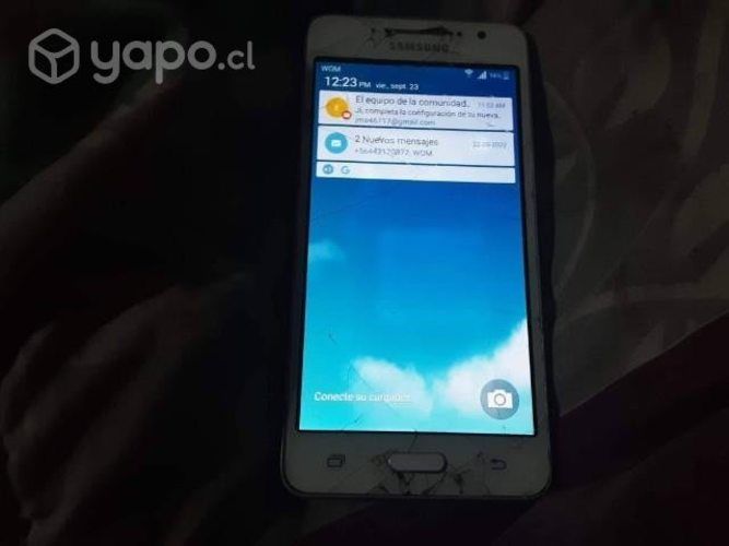 Vendo celular galaxy grand 20 mil