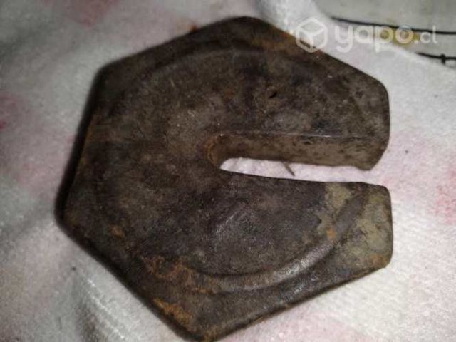 Antiguo peso para pesa para de gallo ,vintage