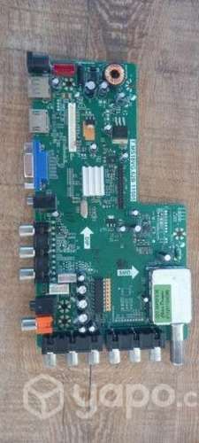 Tarjeta de TV Led. Funcionando
