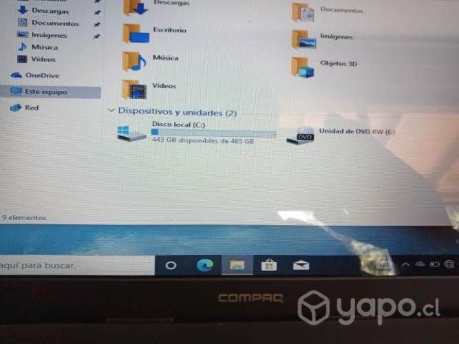 Notebook HP CQ45 en excelentes condiciones