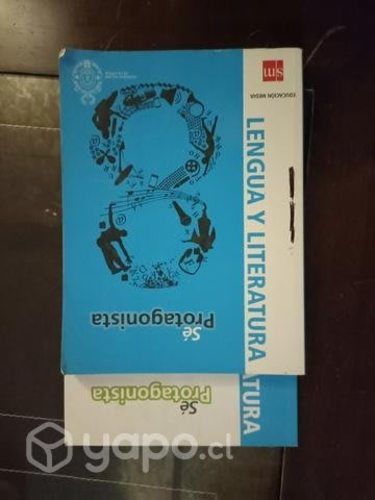 Libros 8vo Básico lenguaje y literatura