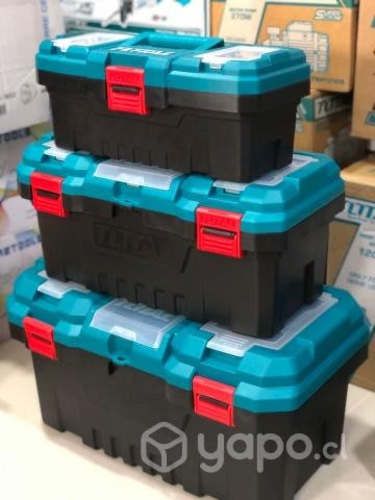 Cajas Porta Herramienta Plásticas TOTAL