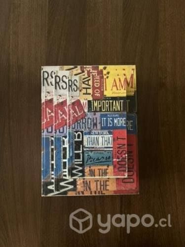 Cajas decorativas forma libro estilo vintage