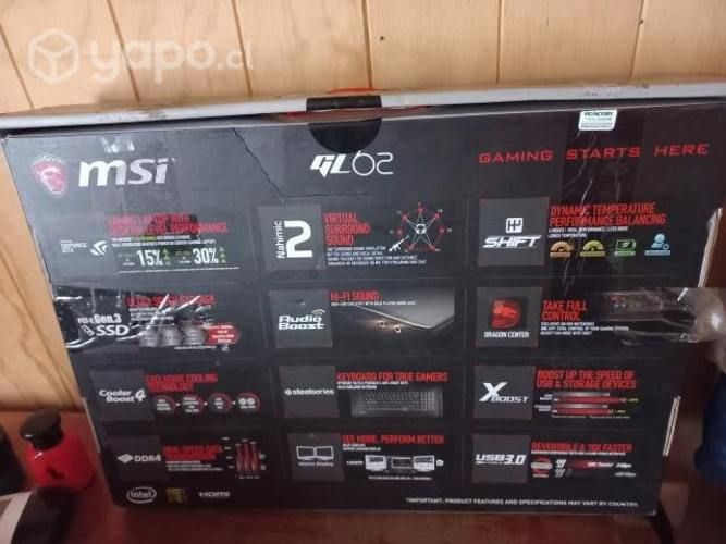 Notebook gamer MSI