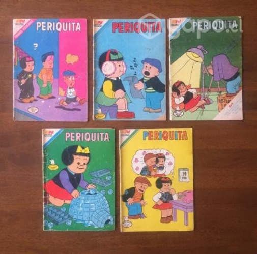 Lote 5 Comics De Periquita , Edit. Novaro Edicion