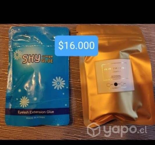 Insumos pestañas cejas