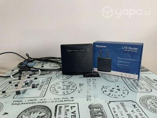 Internet modem router rural antena exterior