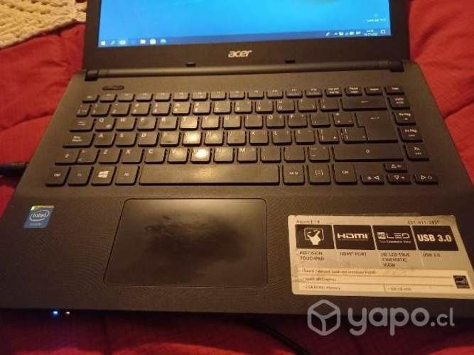 Notebook acer aspire E14
