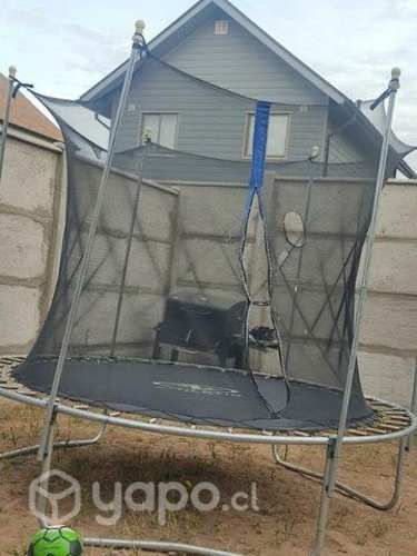 Cama elástica con detalles 2,5 metros aprox