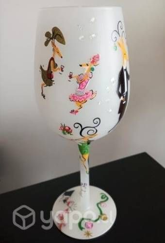 Copa Lolita, pintada a mano, coleccionables