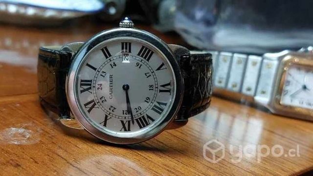 Reloj hombre Cartier genuino como nuevo