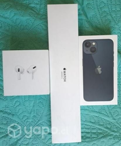 IPhone 13 256gb Apple Watch serie 3 AirPods Pro