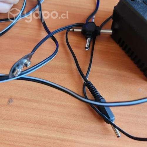 Adaptador de AC a DC de 7 salidas