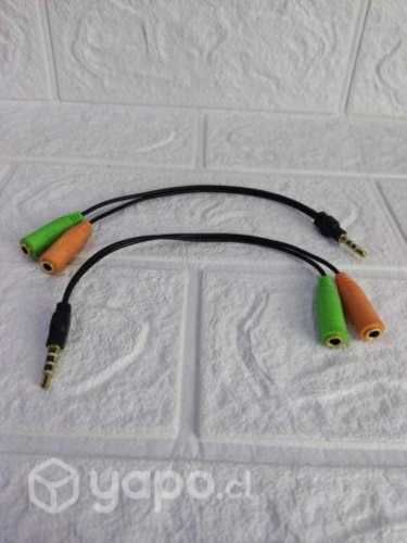 Adaptador audifonos pc