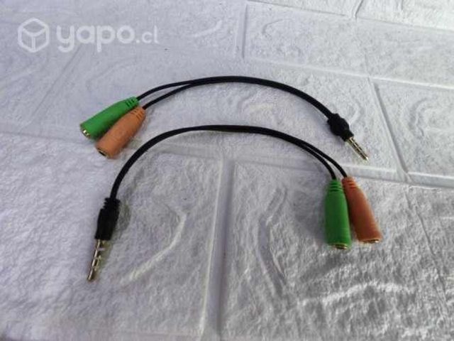 Adaptador audifonos pc