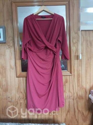 Vestido rojo elasticado Xl