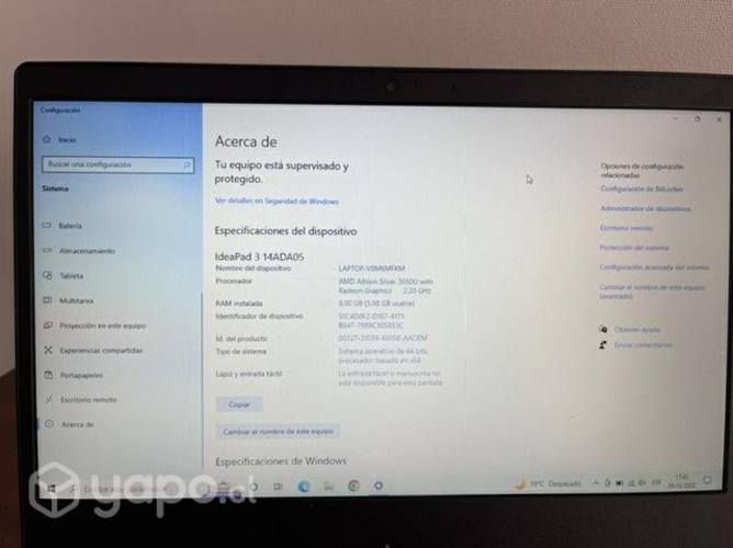 Laptop Notebook 15.6 Lenovo